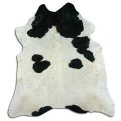 Cowhide Rug Black and White Extra Large (Jumbo)