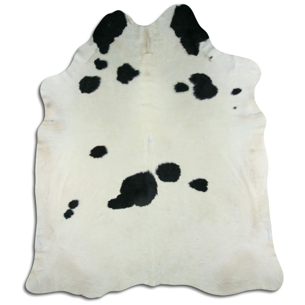 Cowhide Rug Black and White Extra Large (Jumbo)
