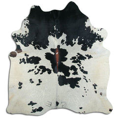 Cowhide Rug Black and White Extra Large (Jumbo)