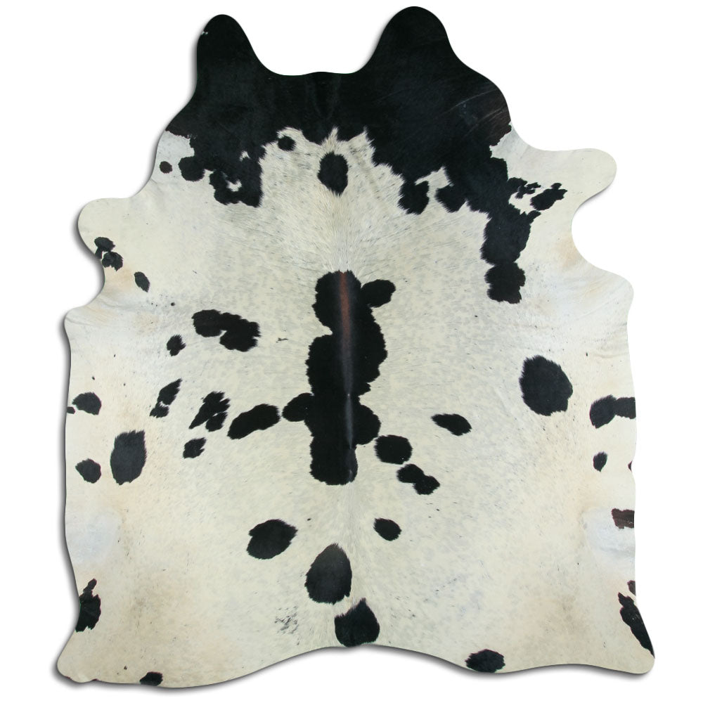 Cowhide Rug Black and White Extra Large (Jumbo)