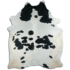 Cowhide Rug Black and White Extra Large (Jumbo)