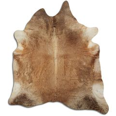 Cowhide Rug Champagne Large
