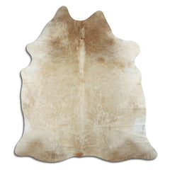 Cowhide Rug Champagne Large