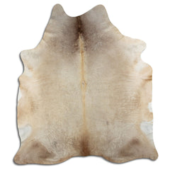 Cowhide Rug Champagne Large
