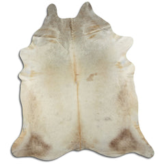 Cowhide Rug Champagne Large