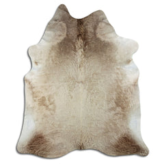 Cowhide Rug Champagne Large