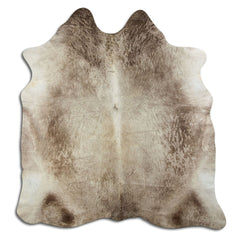 Cowhide Rug Champagne Large