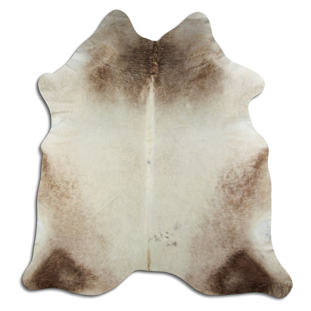 Cowhide Rug Champagne Large