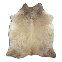 Cowhide Rug Champagne Large