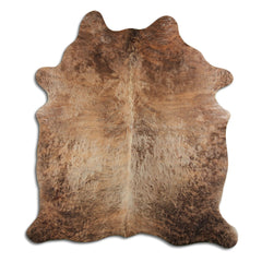 Cowhide Rug Dark Champagne Large