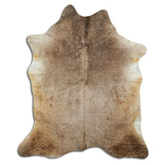 Cowhide Rug Dark Champagne Large