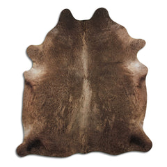 Cowhide Rug Dark Champagne Large
