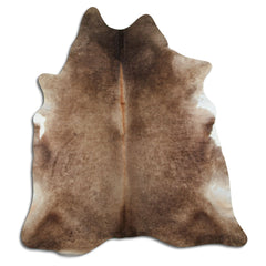 Cowhide Rug Dark Champagne Large