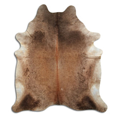 Cowhide Rug Dark Champagne Large
