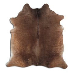 Cowhide Rug Dark Champagne Large