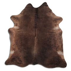Cowhide Rug Dark Champagne Large