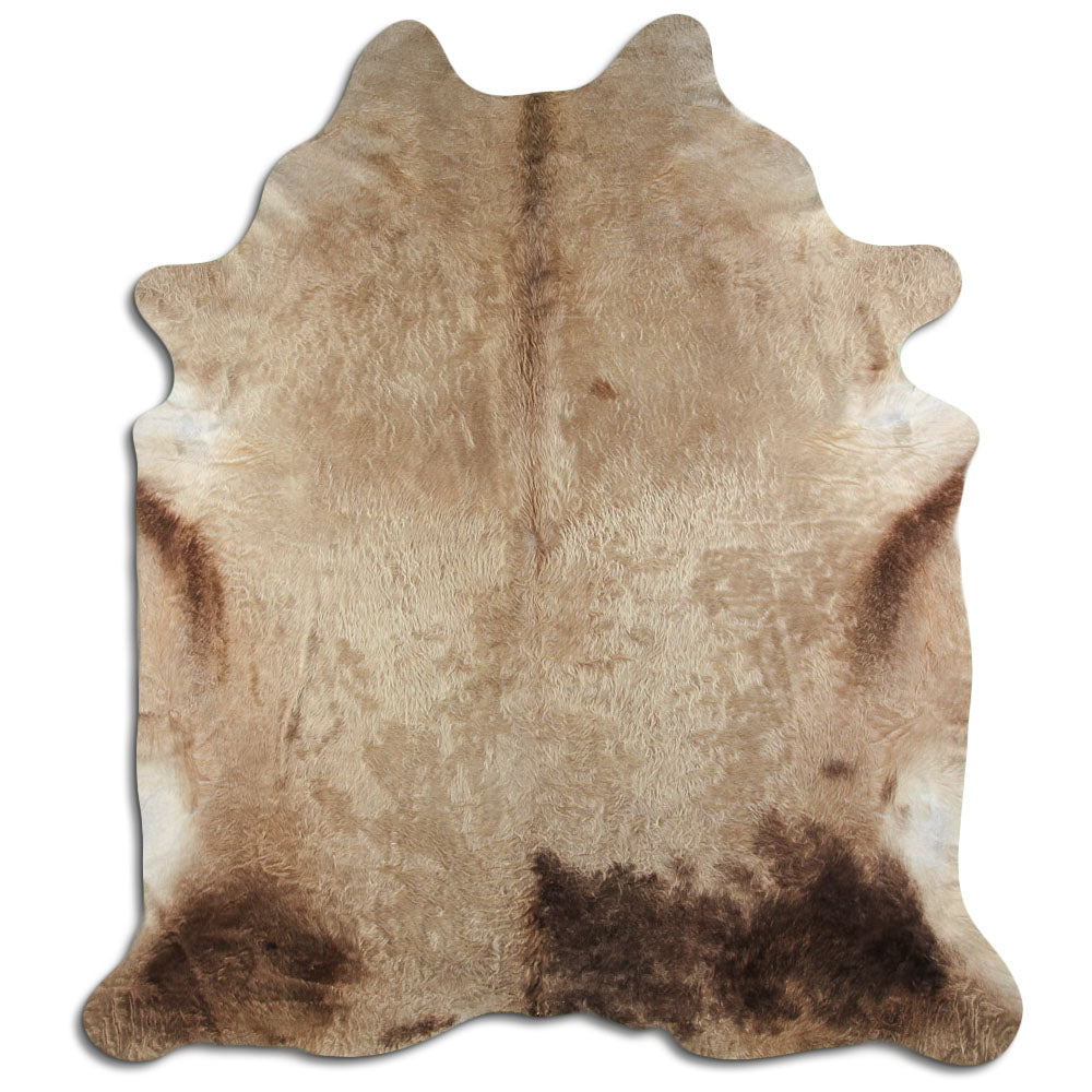 Cowhide Rug Dark Champagne Extra Large (Jumbo)