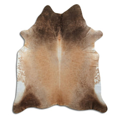Cowhide Rug Dark Champagne Extra Large (Jumbo)