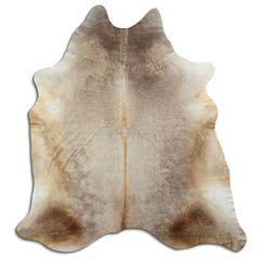 Cowhide Rug Dark Champagne Extra Large (Jumbo)
