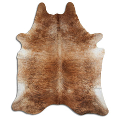 Cowhide Rug Beige Brindle Extra Large (Jumbo)