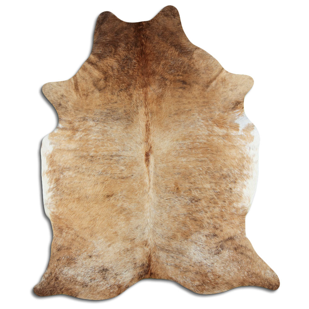 Cowhide Rug Beige Brindle Extra Large (Jumbo)