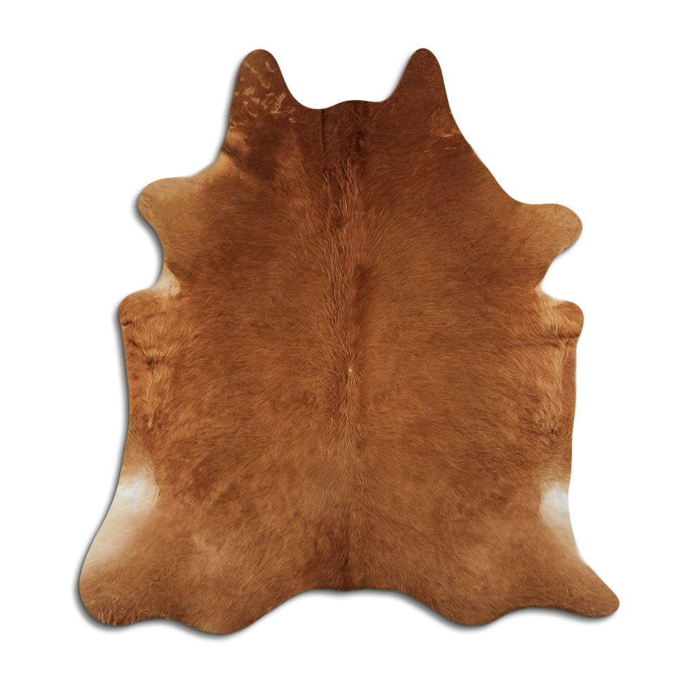 Cowhide Rug Beige Large
