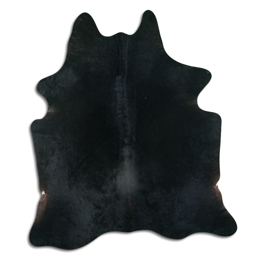 Cowhide Rug Black Large