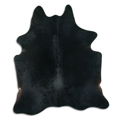 Cowhide Rug Black Large