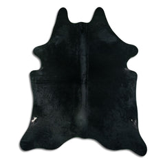 Cowhide Rug Black Large