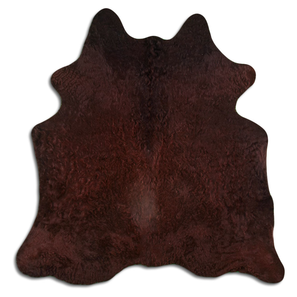 Cowhide Rug Brown Medium