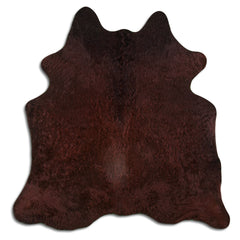 Cowhide Rug Brown Medium