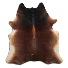 Cowhide Rug Brown Medium