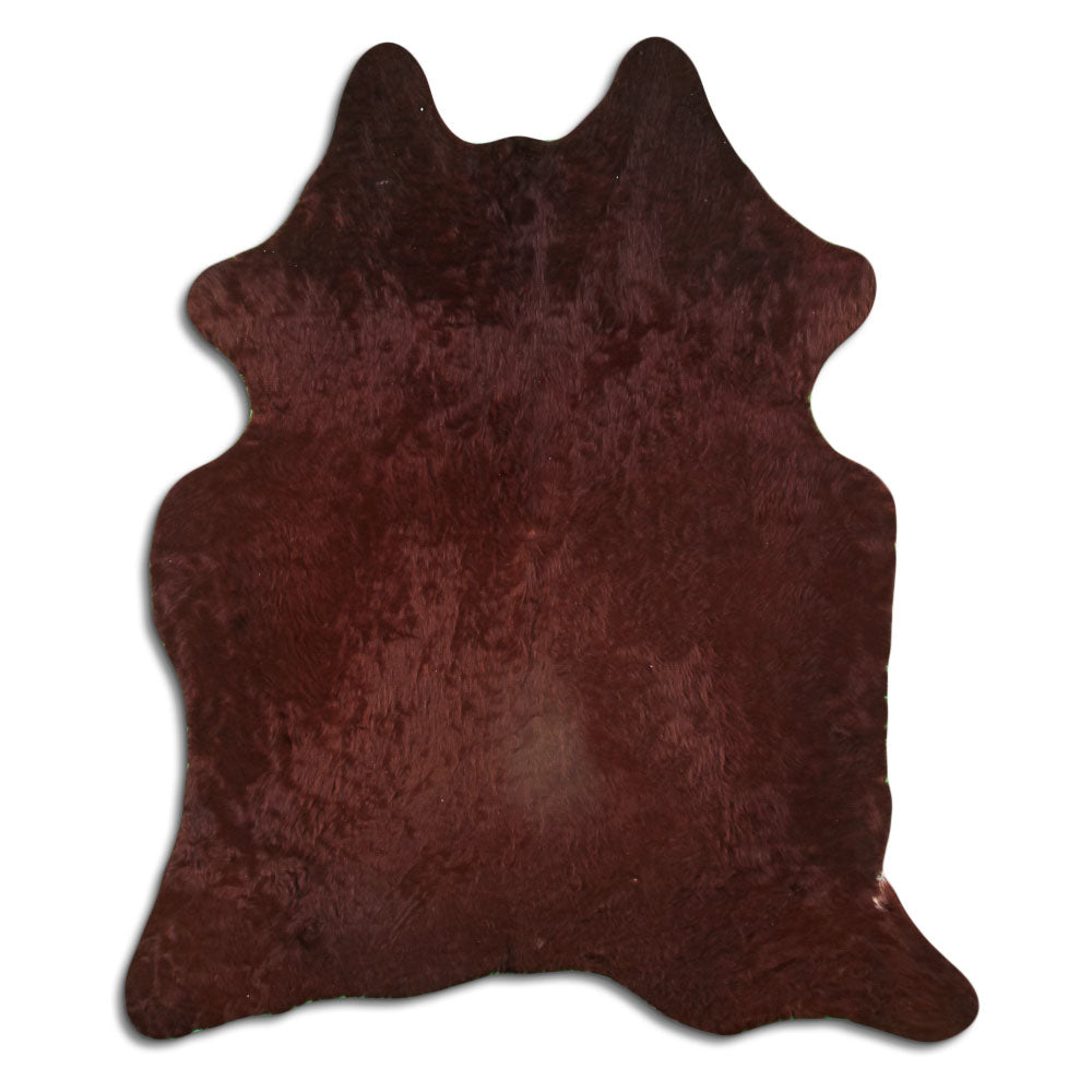 Cowhide Rug Brown Medium