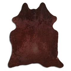 Cowhide Rug Brown Medium