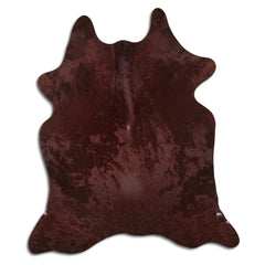 Cowhide Rug Brown Medium
