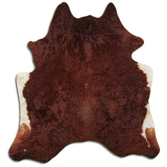 Cowhide Rug Brown Medium