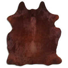 Cowhide Rug Brown Medium
