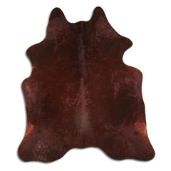 Cowhide Rug Brown Medium