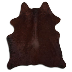 Cowhide Rug Brown Medium