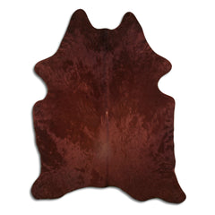 Cowhide Rug Brown Medium