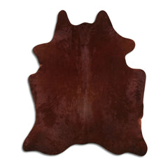 Cowhide Rug Brown Medium