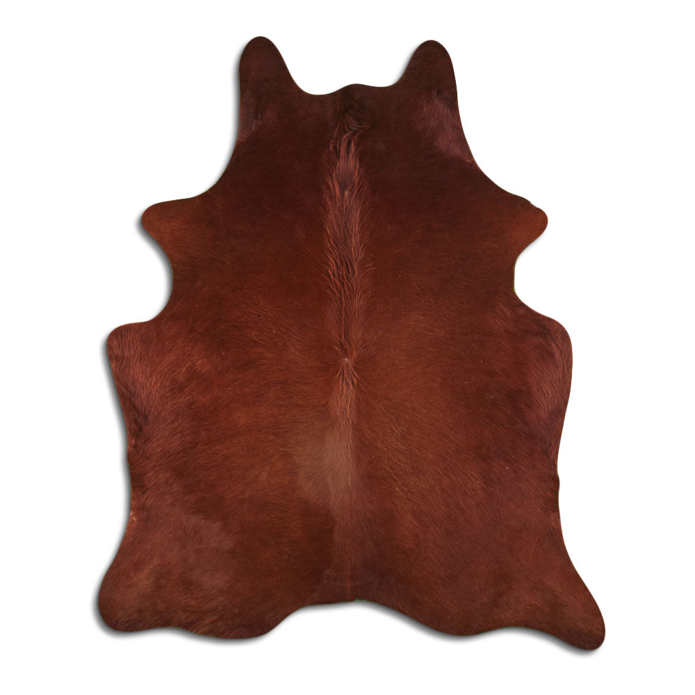 Cowhide Rug Brown Medium