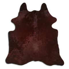 Cowhide Rug Brown Medium