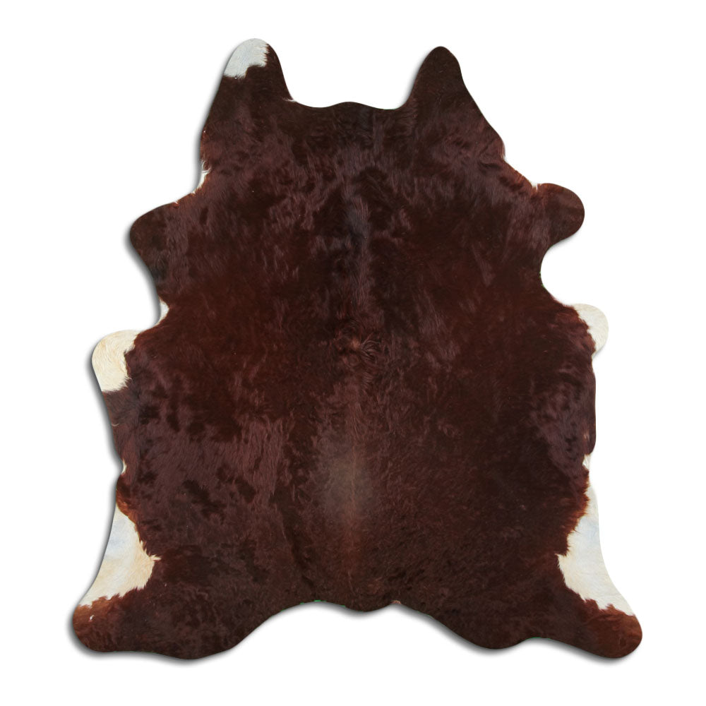 Cowhide Rug Brown Medium