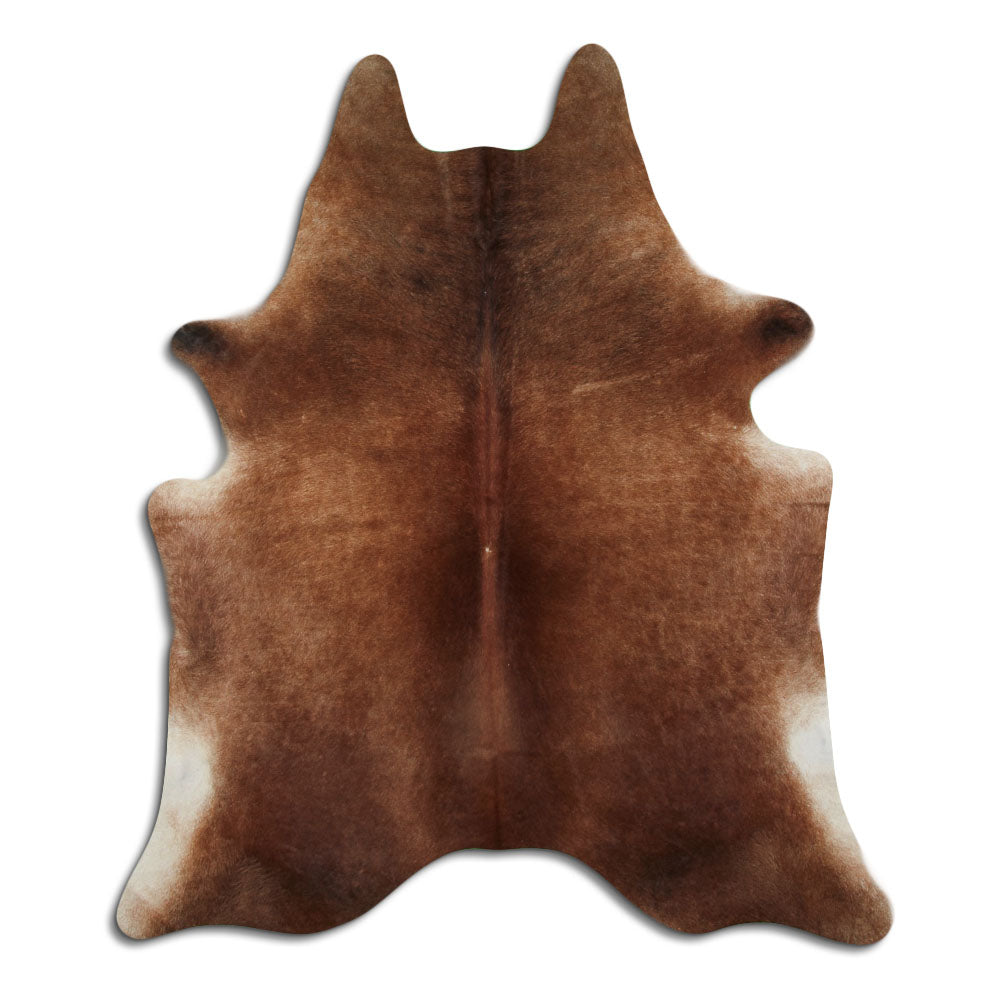 Cowhide Rug Brown Large