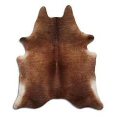 Cowhide Rug Brown Large