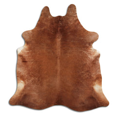 Cowhide Rug Brown Large
