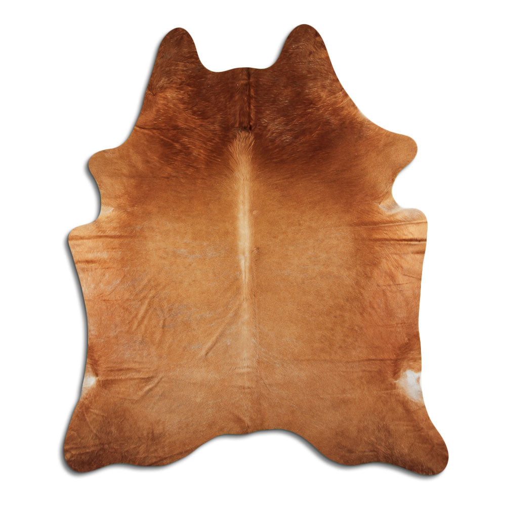 Cowhide Rug Caramel Large