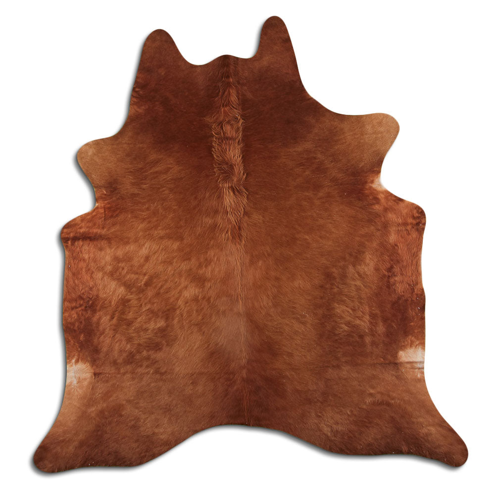 Cowhide Rug Caramel Large