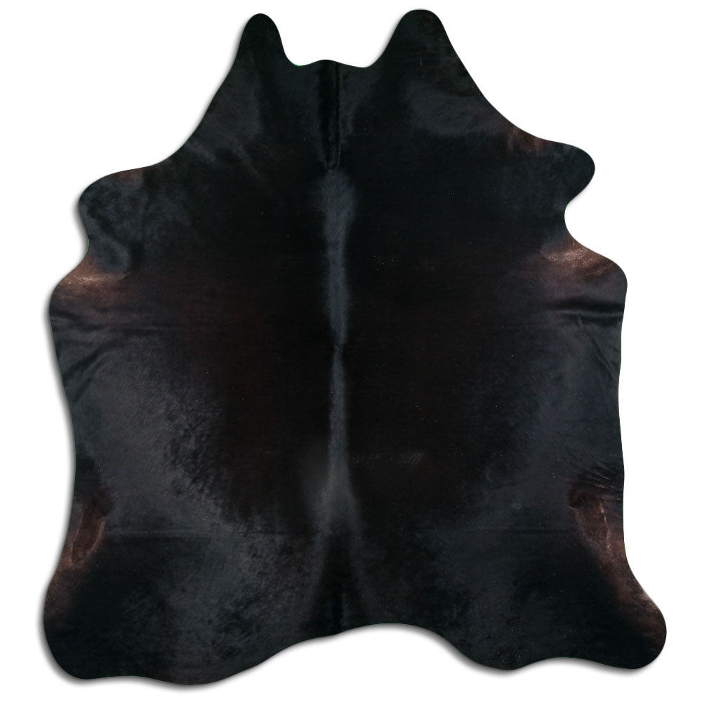 Cowhide Rug Coffee Large